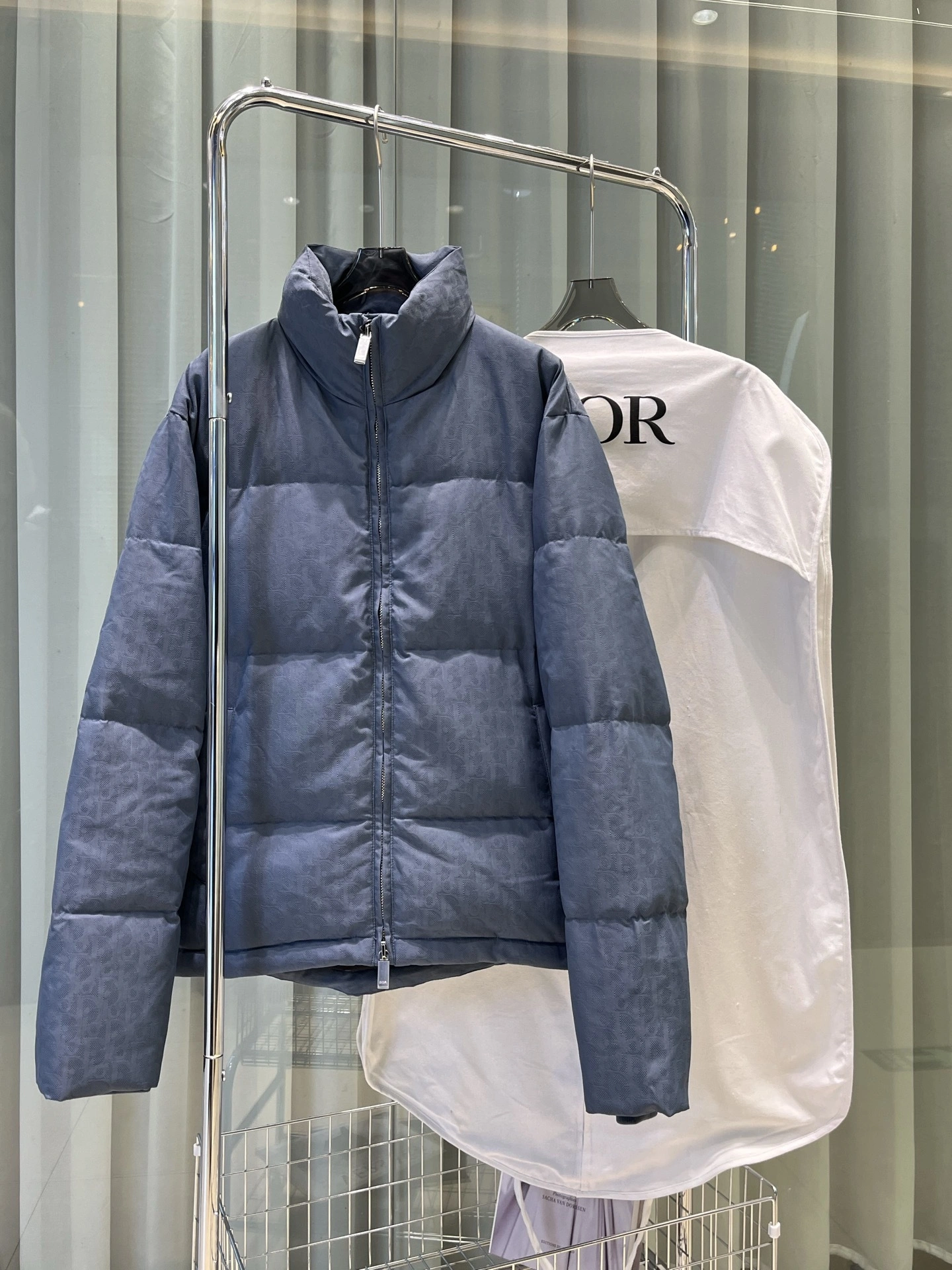 wg.luxury-- 4ior Down jacket white goose down 2colour item: E-F443J1253-2H